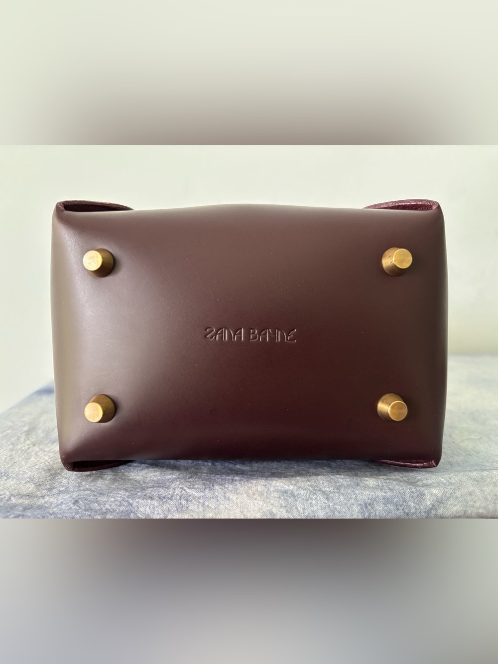 Zana Bayne Mini Pentagram Bag - Oxblood - Picture 5 of 10